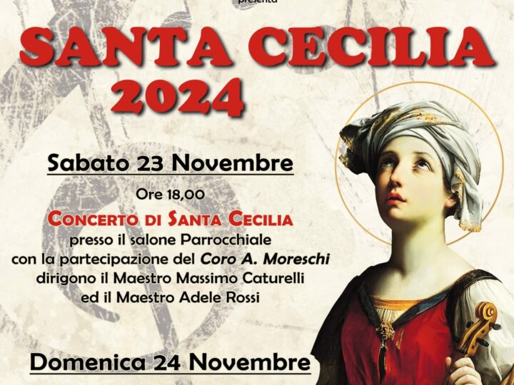 Monte Compatri, celebrazioni nel weekend per Santa Cecilia, patrona dei musicisti