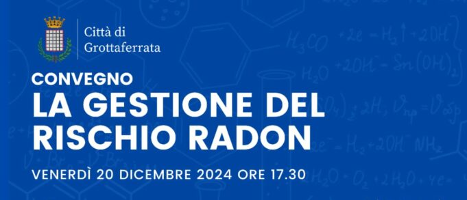 Genzano, gestione del rischio radon