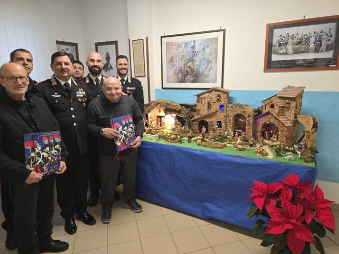 Carabinieri Genzano presepe