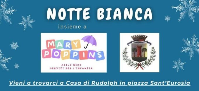 Logo lariano notte bianca