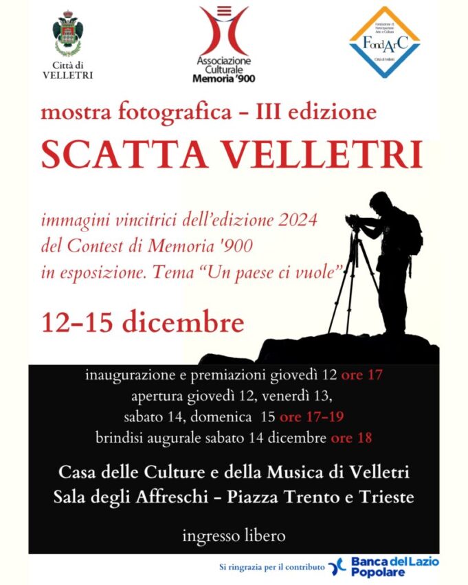 Velletri mostra scatta velletri