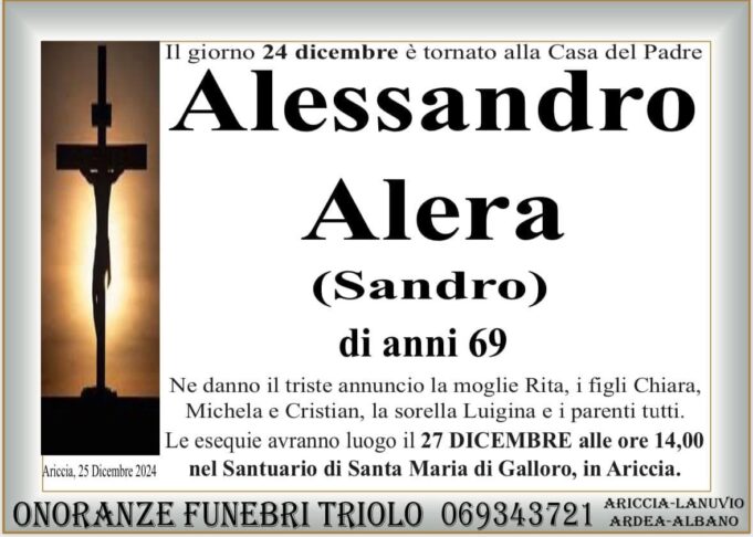 ariccia alessandro alera