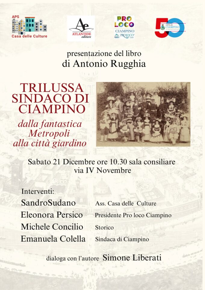 ciampino presentazione volume trilussa sindaco di ciampino