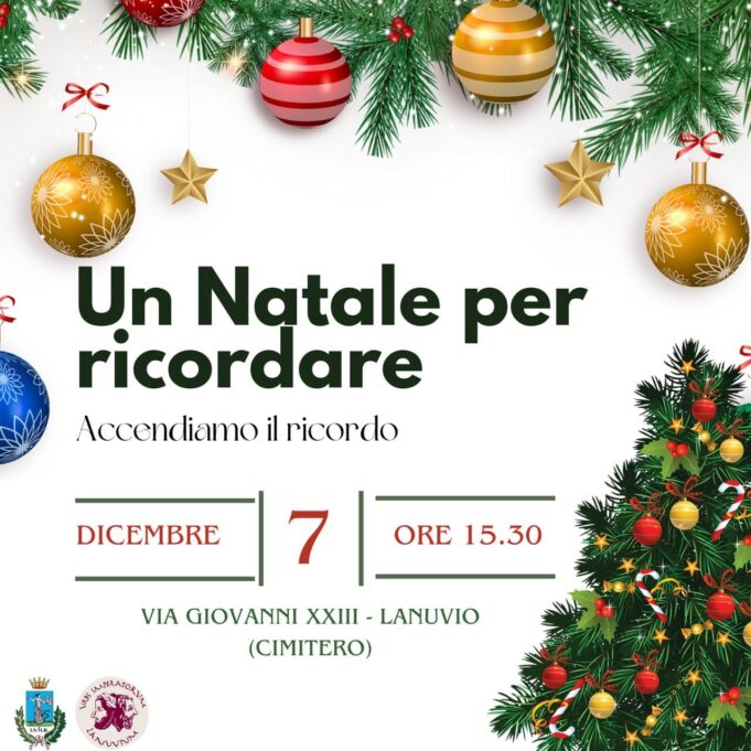 lanuvio un natale per ricordare