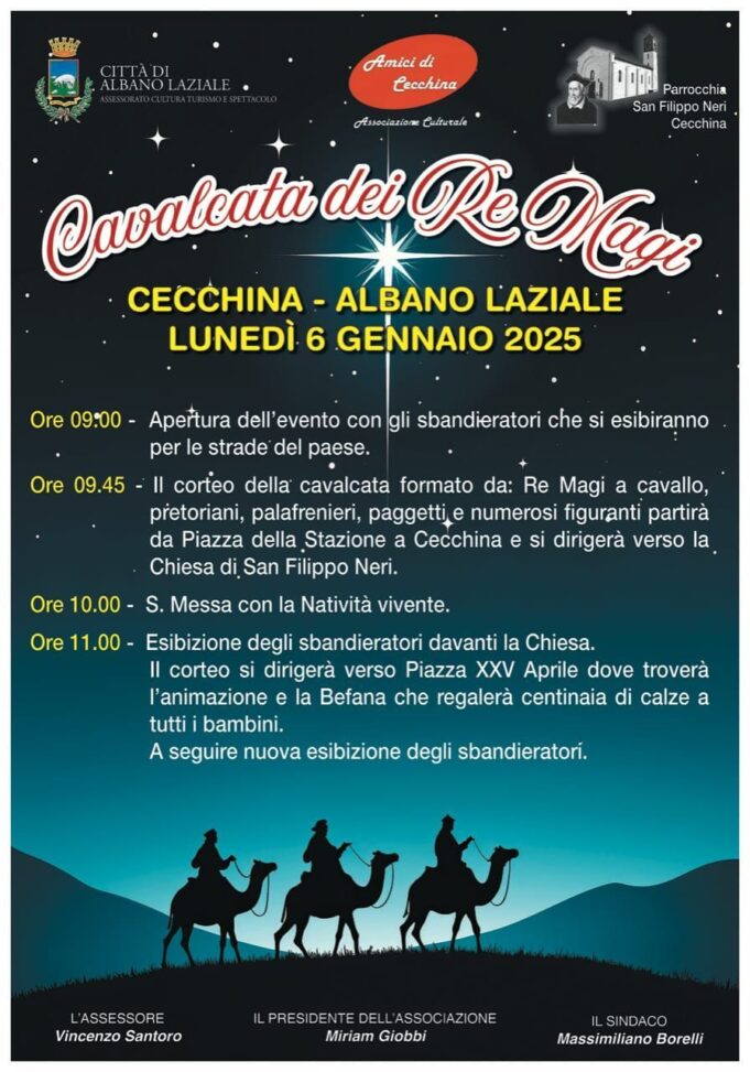 Albano laziale presepe cecchina