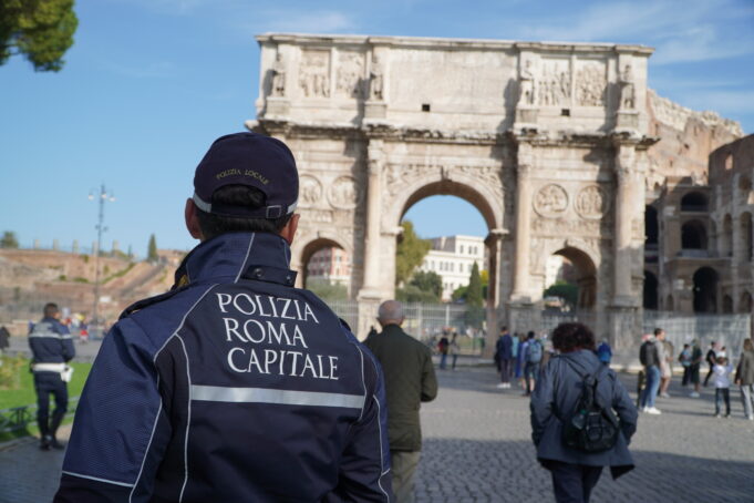 Controlli Polizia Locale Colosseo archivio