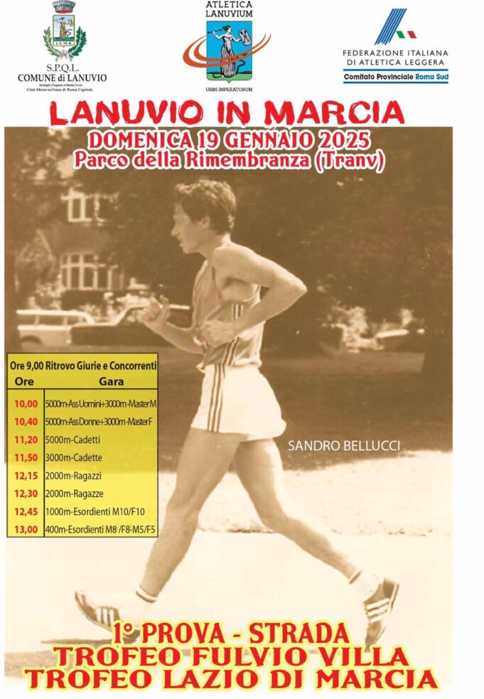 Lanuvio trofeo fulvio villa