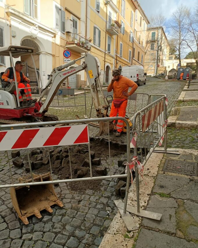 genzano di roma iniziati lavori nuova rete idrica potabile