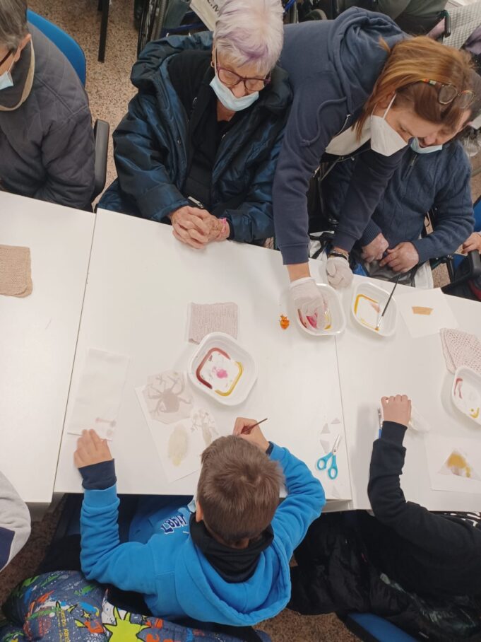 nemi studenti e ospiti della casa di cura villa delle querce