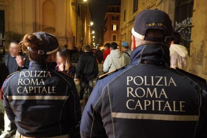 roma 400 verifiche nel fine settimana polizia locale