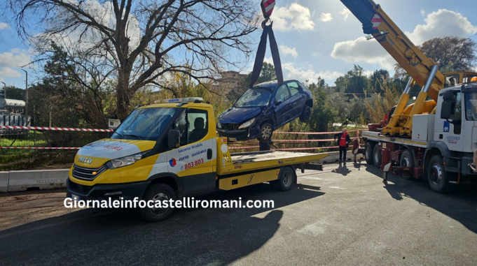 velletri incidente stradale in via paganico