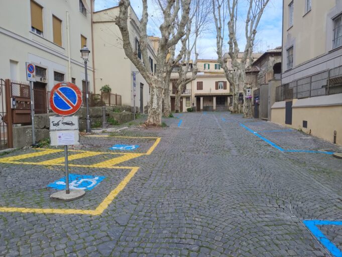 albano lavori rifacimento segnaletica stradale