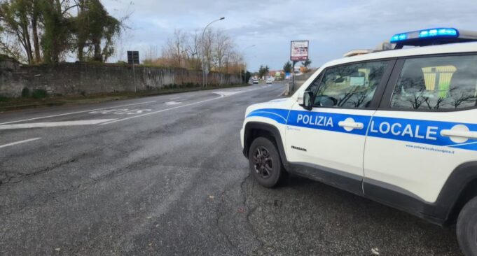 ciampino doppia operazione della polizia locale