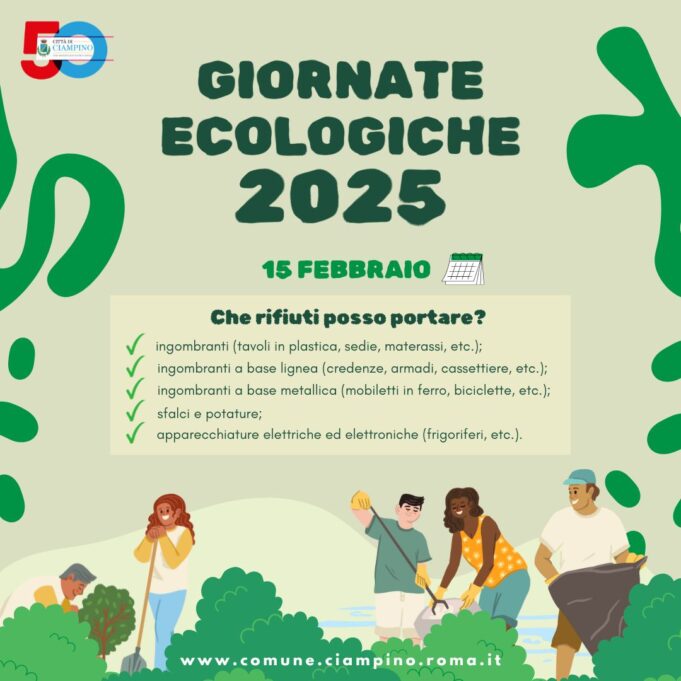 ciampino giornate ecologiche