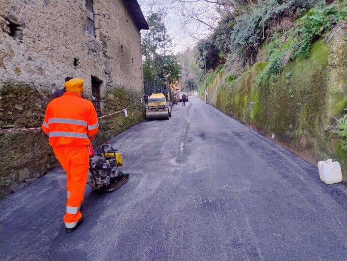 monte compatri terminati lavori via tuscolo