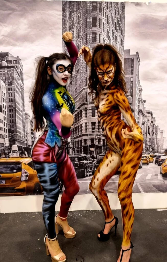 Esplosione di colori e arte per le competizioni di bodypainting a Genzano -  Il Caffe