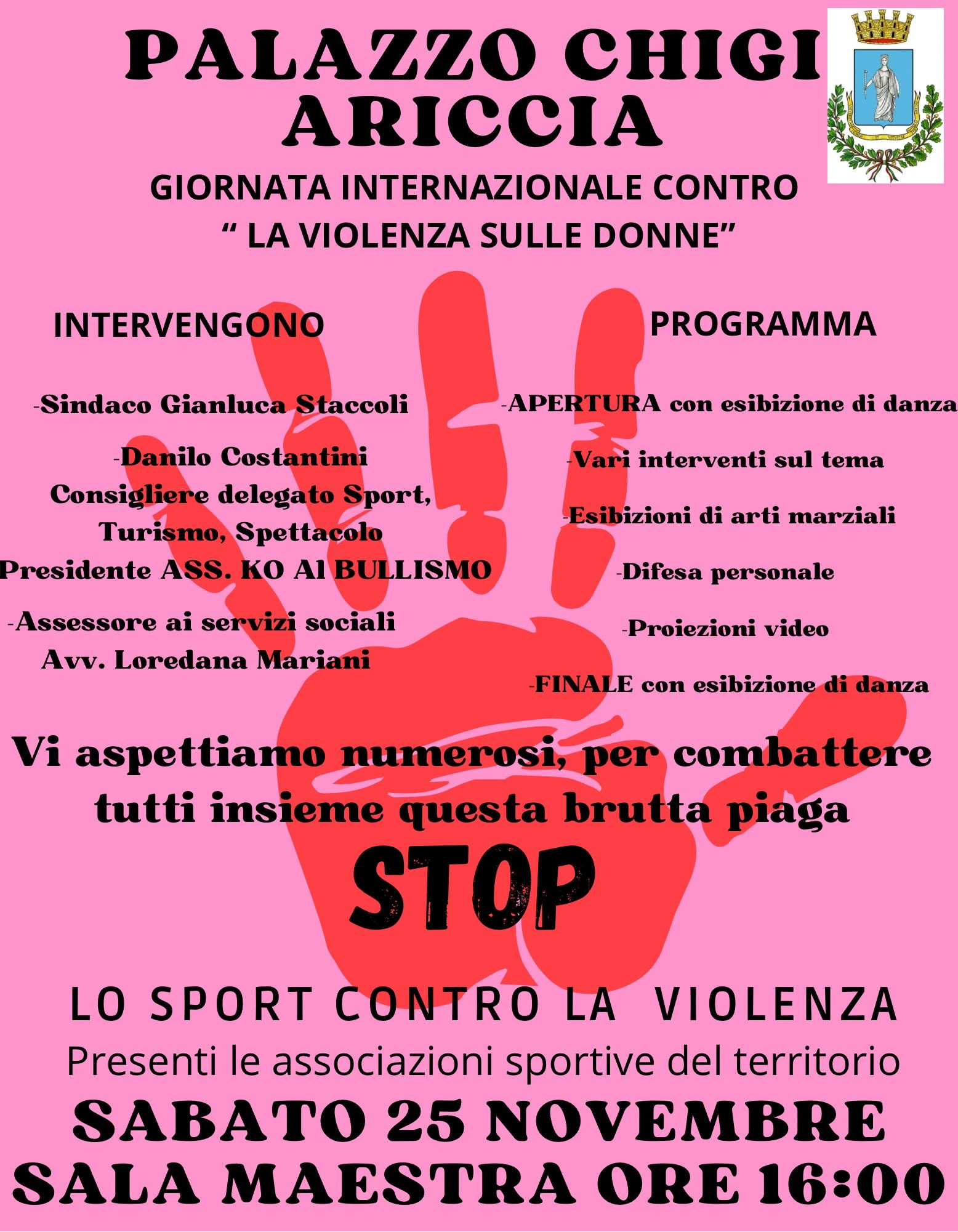 Violenza sullle donne: a Lanuvio un corso di autodifesa personale